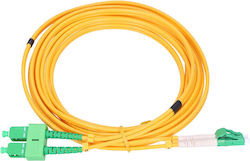 Extralink EX.1452 Οπτική Ίνα SC/APC-LC/APC 5m Κίτρινη Extralink EX.1452 Οπτική Ίνα SC/APC-LC/APC 5m Κίτρινη