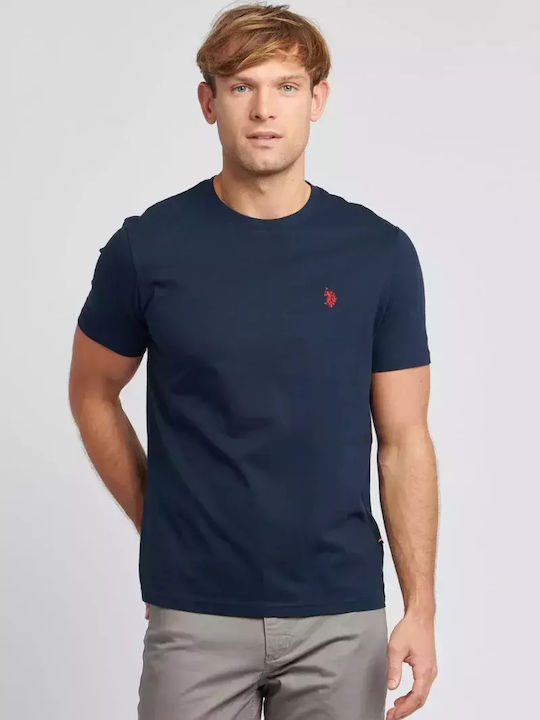 U.S. Polo Assn. Ανδρική Μπλούζα Κοντομάνικη Polo Navy Μπλε