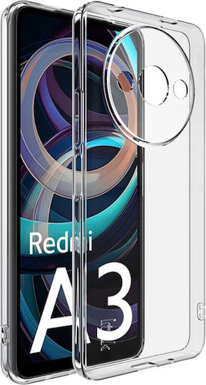 Imak Redmi Back Cover Silicone Transparent (Xiaomi Redmi A3)