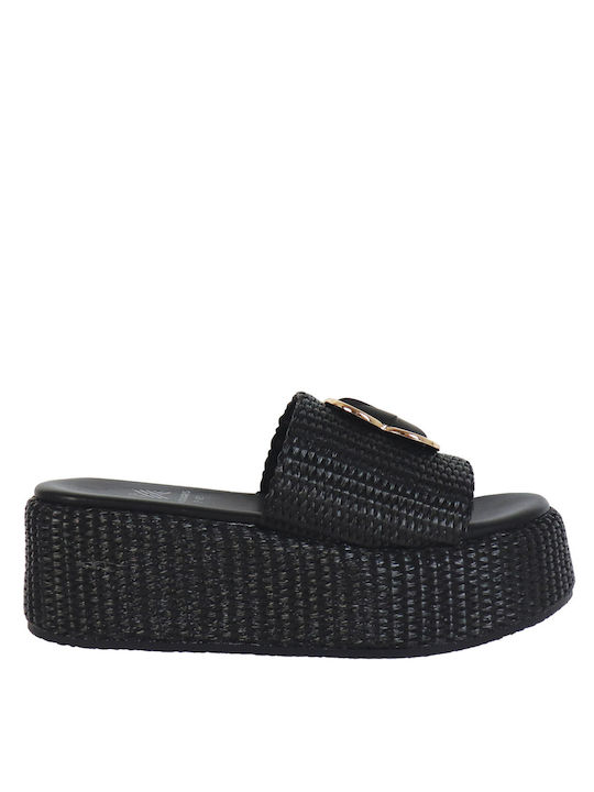 koniaris Sandale dama Pantofi cu platformă în Negru Culoare