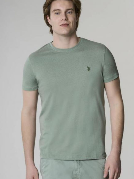 U.S. Polo Assn. Herren T-Shirt Kurzarm Sage