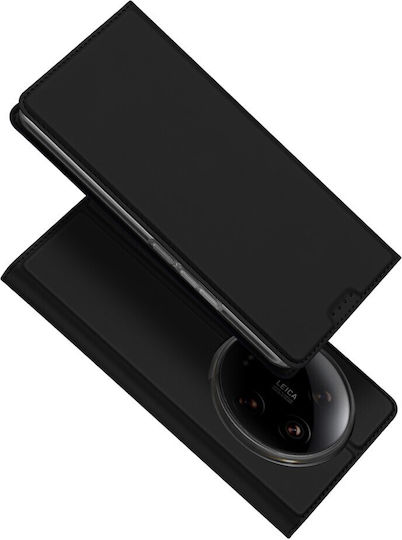 Dux Ducis Skin Pro Series Buchen Sie Synthetisches Leder / Silikon / Kunststoff Schwarz (Xiaomi 14 Ultra)