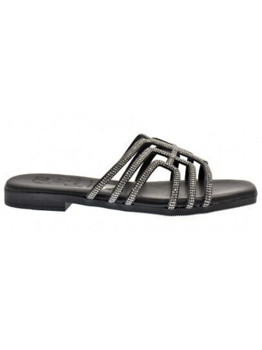 Oh My Sandals Leather Women's Sandals Black