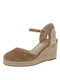 Stonefly Women's Platform Espadrilles Tabac Brown