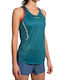 La Sportiva Women's Athletic Blouse Sleeveless Petrol Blue