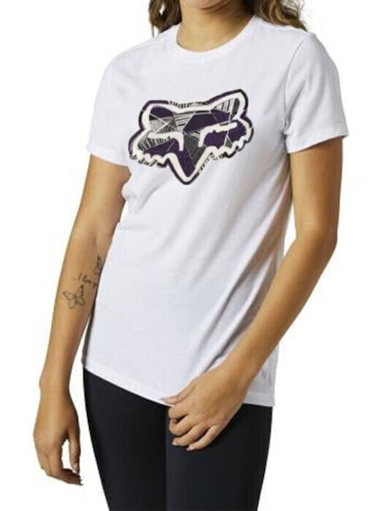 Fox Damen T-shirt White.