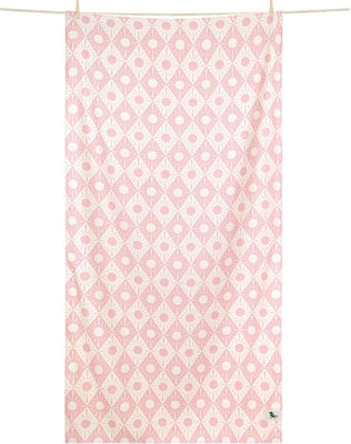 Dock & Bay Quickdry Beach Towel Pink 70x160cm.