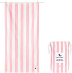 Pink Beach Towel 70x130cm