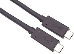PremiumCord Thunderbolt 3 Cable 100W Μαύρο 0.5m (ku4cx05bk) PremiumCord Thunderbolt 3 Cable 100W Μαύρο 0.5m (ku4cx05bk)