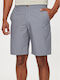 Washed Out Herrenshorts Gray