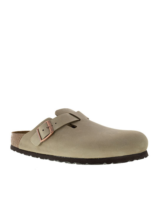 Birkenstock Boston Soft Footbed Men's Leather S...