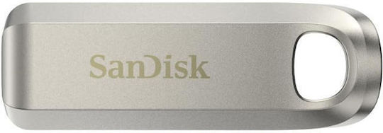 Sandisk Ultra Luxe 64GB USB 2.0 Stick Ασημί