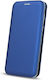 TelForceOne Diva Back Cover Δερματίνης / Σιλικόνης Navy Μπλε (Oppo A78 4G)