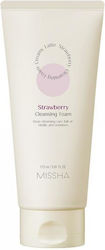 Missha Creamy Latte Cleansing Foam Creamy Cleansing Foam Face Strawberry 172ml Missha Creamy Latte Cleansing Foam Creamy Cleansing Foam Face Strawberry 172ml