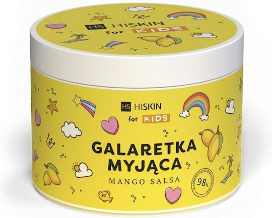 HiSkin Gel De Duș Pentru Copii Mango Salsa Cu Extract De Mango În Formă De Gel 150ml
