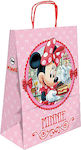 19-359 Minnie Paper Gift Bag 32x24x10 Pink