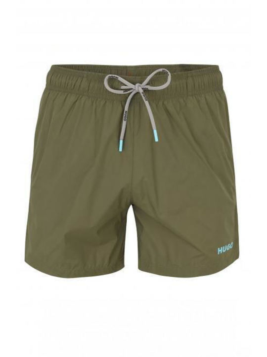 Hugo Boss Herren Badebekleidung Shorts Olive