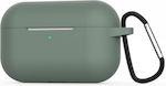 Hülle Silikon in Grün Farbe für Apple AirPods Pro