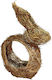 Coș de Paște Iepuraș din paie naturale maro, 38cm, colecția Msa A21890