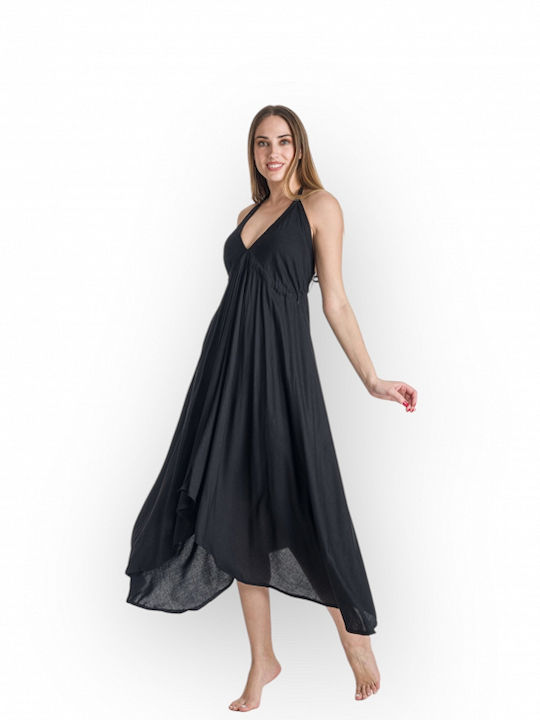 Rochie de plajă pentru femei 3504 Rima, negru