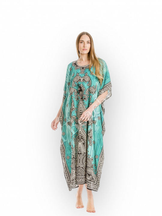 Kaftan pentru femei 661 Turquoise