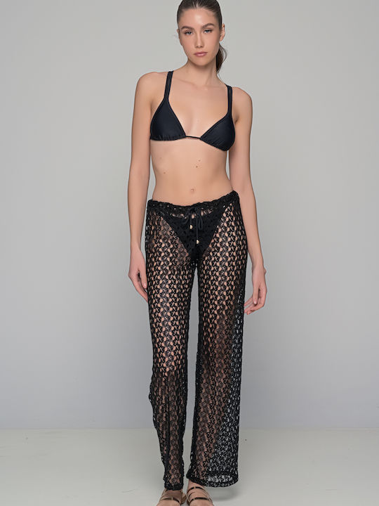 Milena by Paris Women's Pants Beachwear black