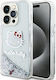 Hello Kitty Back Cover Πλαστικό Ασημί (iPhone 14 Pro)