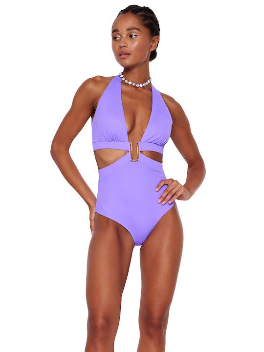 Bluepoint One-Piece Swimsuit Purple