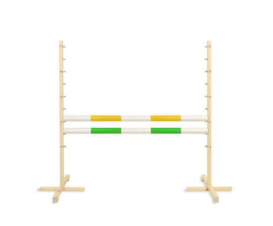 Jumping Obstacle Hobby Horse 120cm Two Beams 50mm