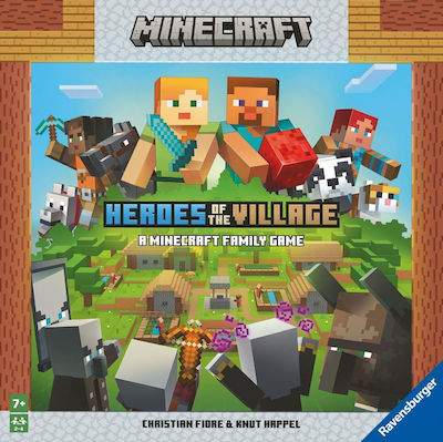 Ravensburger Joc de Masă Minecraft Heroes Of The Village pentru 2-4 Jucători 7+ Ani