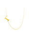 Dio Jewellery Lab Necklace Monogram from Gold Plated Silver