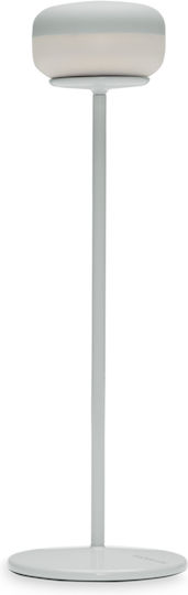 Fatboy Metal Lampă de masă LED cu Abajur Argintiu și Bază