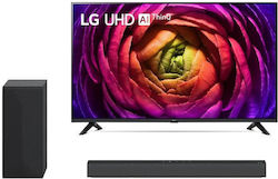 LG Smart Τηλεόραση 43" 4K UHD LED 43UR73003LA + Soundbar LG S40Q 2.1 HDR (2023)