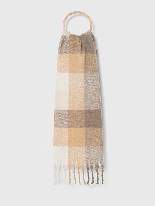 Abercrombie & Fitch Women's Wool Scarf Beige