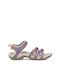 Teva Tirra Damen Flache Sandalen in Lila Farbe