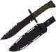 Tactical Hunting Knife Ideallstore Fixed Blade 34 Cm