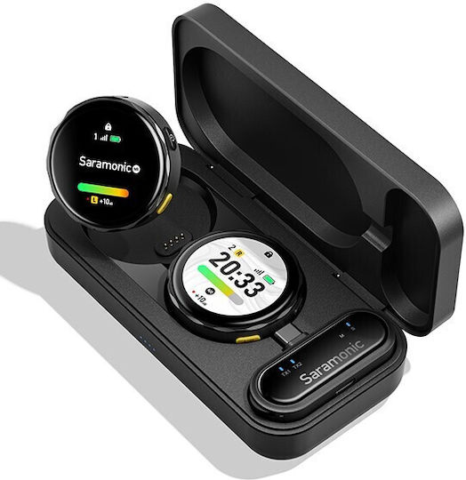Saramonic BlinkMe U2 Σετ Ασύρματο Μικρόφωνο Clip On για Φωνητικά