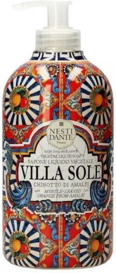Nesti Dante Villa Sole Chinotto Di Amalfi Liquid Soap 500ml