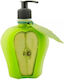 Săpun lichid cremos Aura Smaczne Secrets cu extract de mere 500ml