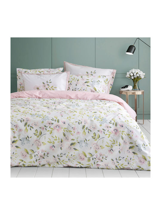Nima Emma Tagesdecke Einzelbett Baumwolle Rosa 160x240cm