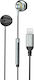 Earldom Et-e67 In-ear Handsfree Ακουστικά με Βύσμα Lightning Γκρι