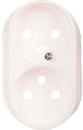 Legrand Valena Allure Stromsteckdosenplatte in Weiß Farbe 753995