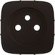 Legrand Valena Allure Power Socket Front in Black Color 755308