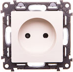 Legrand Power Socket Ecru 1pcs