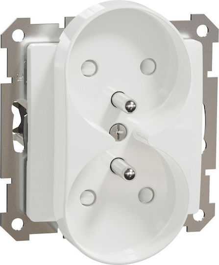 Schneider Electric Power Socket White 1pcs