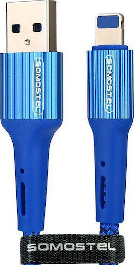 Somostel USB-A to Lightning Cable Blue 1m (025928)