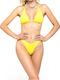 Set Bikini Τριγωνάκι Giallo-viola