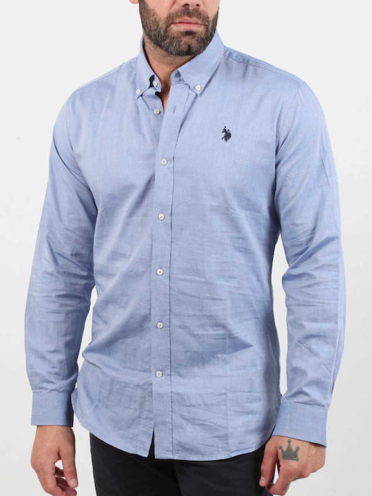 Men's Regular Fit Shirt U.S Polo Assn67767-51004 Evan Blue