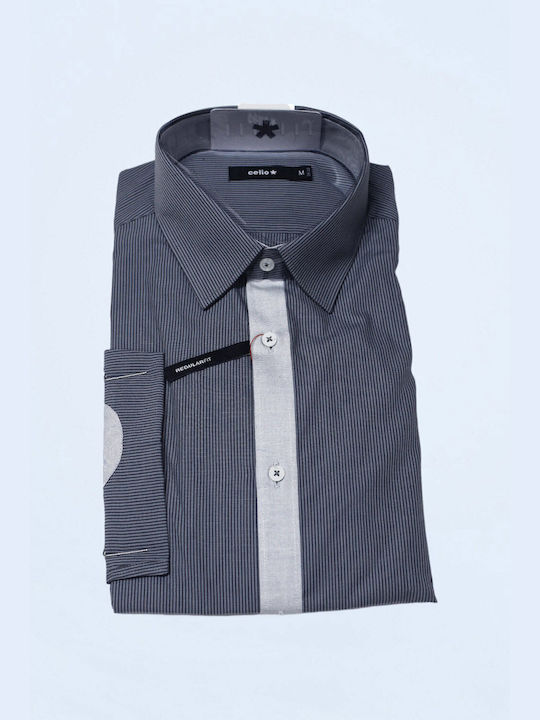 Celio Herrenhemd Grey