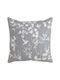 Ixia Regal Sofa Cushion Made of 100% Cotton Gray Beiges 40x40cm